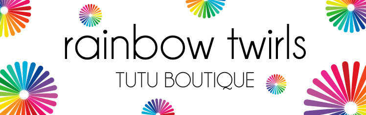 Rainbow Twirls Tutu Boutique